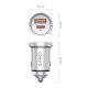 Orico MiniRing Pro 45W USB-A & USB-C Car Charger Silver