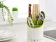 Kitchen Organizer and Cutlery Drainer, Blue