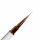 Nail Art Brush Set, 5 Pcs, Rose Gold