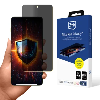 Matinė apsauginė plėvelė 3mk Silky Matt Privacy skirta Motorola Edge 70
