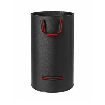 Foldable Bottle Storage Bag Zortiva 120 L, 45 x 76 cm, with Handles, Black