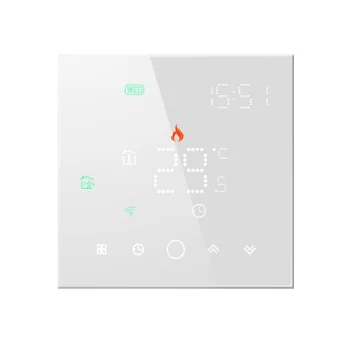 TUYA Programmable WiFi Thermostat, White
