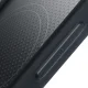 3mk Hardy Silky Leather MagCase for Apple iPhone 15 Plus, Black
