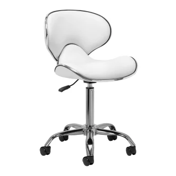 Gabbiano Q-4599 Cosmetic Stool White