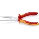 KNIPEX 26 16 200 T Snipe Nose Side Cutting Pliers, 200 mm