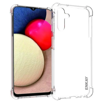 Samsung Galaxy A13 5G (SM-A136) ENKAY Corners Anti-slip Crystal Clear Protective Cover Case