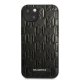 Karl Lagerfeld Monogram Plaque Case for iPhone 13 mini, Black