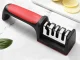3-Stage Kitchen Knife and Scissor Sharpener 3-in-1, 21.5 x 5.5 cm