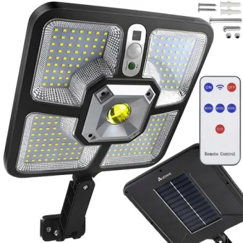Izoxis 22736 Solar Light with Motion Sensor and Remote Control