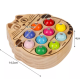 Kruzzel 00021856 Wooden Magnetic Fishing Game