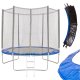 Spring cover for trampoline protector safety mat collar 140cm 55inch