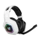 ONIKUMA B100 Wireless Gaming Headphones, Bluetooth / 2.4GHz, White