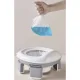 Kruzzel 25510 Foldable Travel Potty for Kids 2-in-1