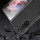 Samsung Galaxy Z Fold 3 5G (SM-F926B/DS) X-LEVEL Bojue-3 Anti-Scratch Leather+TPU+PC Phone Cover Cover, Black