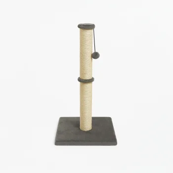 Tall Sisal Cat Scratching Post with Play Toy