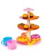Cutting Birthday Cake Toy Set with Play Food & Accessories 76 pcs