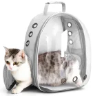 Pet Carrier Backpack for Cats and Dogs, Grey