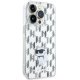 Apple iPhone 15 Pro 6.1\'\' Karl Lagerfeld Monogram Choupette Cover Case, Transparent