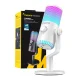 Maono DM30RGB Gaming Microphone, White