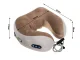 Travel Neck Pillow with Massage Function, Soft Memory Foam