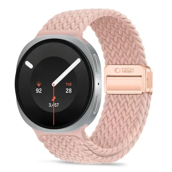 Tech-Protect NylonMag Strap for Samsung Galaxy Watch 40 / 44 / 46 mm - Pink