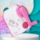 Bakalu Nicekids Hand Crank Pencil Sharpener Unicorn, Pink