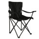 LUARO Folding Camping and Fishing Chair, Black