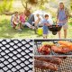 Reusable Non-Stick BBQ Grill Teflon Mesh Mat - 40x50cm, 1pcs.