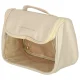Large Travel Toiletry Bag Cosmetic Case Organizer for Men & Women, Beige