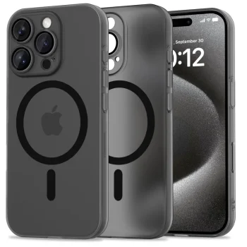 Apple iPhone 16 Pro Max 6.9'' Tech-Protect MagSlim MagSafe Case Cover, Semi-Transparent