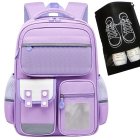 School Satchel Backpack + Spare Shoe Bag, Different colors