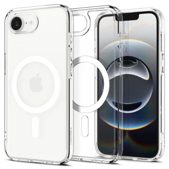 Spigen Ultra Hybrid MagSafe Case for iPhone 16e / 17e Clear