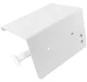 Toilet Paper Holder with Shelf, White