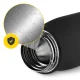Mountain Goat Thermal Bottle with Strap 540 ml, Black