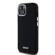 Apple iPhone 14 6.1\'\' DKNY Liquid Silicone Small Metal Logo MagSafe Case Cover, Black