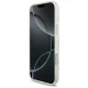 Guess IML Flowers Allover MagSafe Case for iPhone 18 Pro Max / 17 Pro Max with Pearl Strap, White