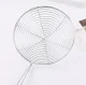 Stainless Steel Mesh Straining Spoon-Skimmer for Kitchen 33,5 cm, Different Colors