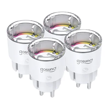 Gosund EP2-Z-4 ZigBee Smart Plug 10A (4-Pack)