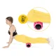 EVA Foam Roller with Spikes for Massage 33 cm, Pink