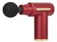 Relaxing Mini Muscle Massager Gun with 4 Nozzles Wireless Massage Device, Red