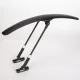 Wozinsky WBR-01 Universal Adjustable Bicycle Fender - Black