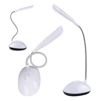 4 LED School Desk Lamp Night Light, White