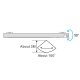 Maclean MCE235 LED Lamp with Motion Sensor, 4000K, 3xAAA