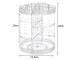 360° Rotating Cosmetics and Jewelry Organizer, Transparent