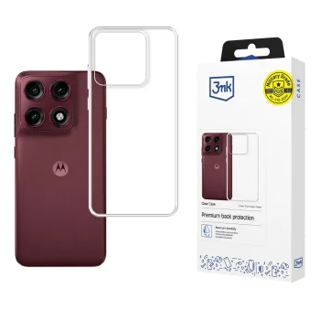 3mk Clear Case for Motorola Edge 70 Pro, Transparent