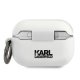Karl Lagerfeld Silicone Ikonik Case for AirPods Pro White