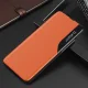 Eco Leather View Flip Case for Xiaomi Poco F3 / Redmi K40 / K40 Pro / K40 Pro+, Orange