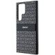 Чехол DKNY для Samsung Galaxy S24 Ultra Mono Stripe & Metal Logo, черный