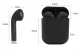Brainz 38510 Wireless Bluetooth Earbuds with Microphone and Charging Case, Black