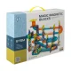 ISO TRADE Magnetic Building Blocks - Marble Run Toy, 96 Pieces